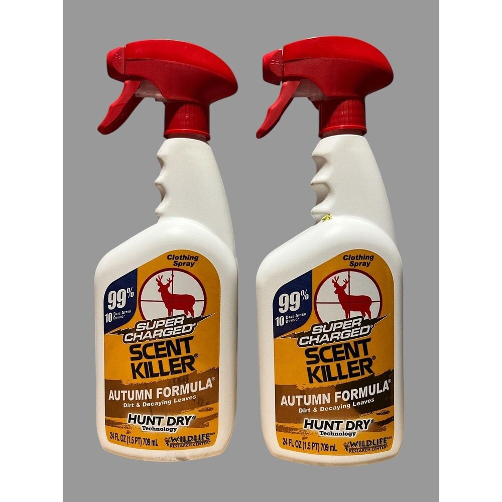Wildlife Research Scent Killer Autumn Formula 24oz Lot of 2 Hunting Spray NEW